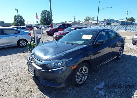 2016 Honda Civic Lx from USA, damaged, VIN 19XFC2F58GE206605